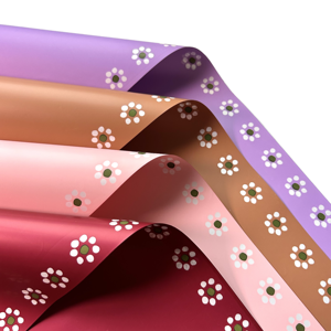 الأكثر مبيعاً نسخة لطيف ديزي للماء باقة الزهور ورق تغليف سميكة بولي كلوريد الفينيل طلاء جديد أنيق التغليف - Product Image 1