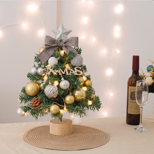 Dekorasi Pohon Natal 2024 Bonita PVC+Kawat Besi Pita Warna-warni Bola Lampion Warna Dapat Disesuaikan 45cm*30cm Untuk Meja - Product Image 3