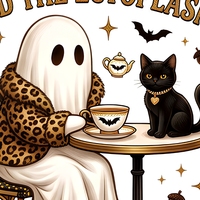 Autocollants en gros pour impression sur T-shirt en coton, film DTF PVC à transfert thermique, encre blanche, motif fantôme d'Halloween, spécialisation dans la dentelle