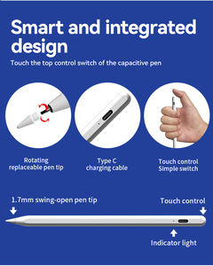 <span class=keywords><strong>Penna</strong></span> stilo per Tablet con rifiuto del palmo <span class=keywords><strong>penna</strong></span> Touch Screen attiva per Apple Pencil 2 <span class=keywords><strong>penna</strong></span> stilo all'ingrosso <span class=keywords><strong>iPad</strong></span> <span class=keywords><strong>Pro</strong></span> - Product Image 5