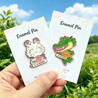 Badges et Broches Personnalisés en Métal Émaillé Dur ou Souple avec Votre Logo – Créez Votre Propre Design pour Vêtements