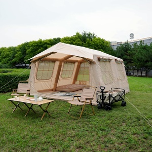 <span class=keywords><strong>Tente</strong></span> de camping <span class=keywords><strong>gonflable</strong></span> <span class=keywords><strong>XXL</strong></span> 13,68 m² en Oxford – Grande <span class=keywords><strong>tente</strong></span> pneumatique pour la vente en gros aux lignes de produits de camping en plein air et aux campings - Product Image 2