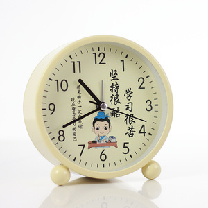 Réveil en métal pour enfants avec veilleuse, silencieux, pour l'apprentissage des chiffres, idéal pour la chambre à coucher - Compatible Dropshipping Shopify - Product Image 4