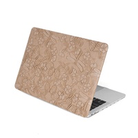 Housse en cuir personnalisée pour ordinateur portable compatible avec le MacBook Air 13 Coque rigide pour le nouveau MacBook Pro 14 pouces