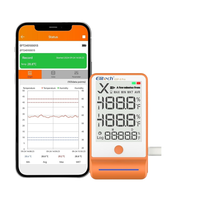 Elitech-Termómetro higrómetro con Bluetooth, registrador de datos, 100000 puntos de temperatura, refrigeración, piezas de intercambio de calor