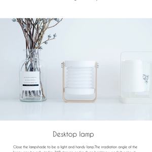 Nouveautés : Lampes de camping LED pliables et rotatives pour l'extérieur, lampe de table portable rechargeable, veilleuse - Product Image 5