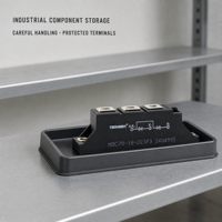 Module redresseur à diodes TECHSEM MDC100-22 70A 1800V, base isolée, bornes M5/M6, pour onduleur PWM et alimentation CC