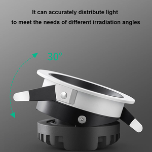 Led Ceiling Recessed Dimmable Antiglare Hotel Indoor Home <strong>Bar</strong> 220v New Modern Black Deep Cob <strong>Spotlight</strong> - Product Image 4