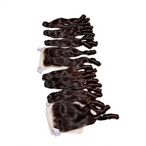 ผมต่อแบบลูกไม้ 13x4 แบบ Body Wave สีน้ำตาลเข้มธรรมชาติ ผมแท้แบบเวอร์จิ้น - Product Image 1