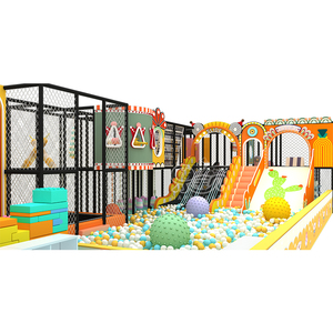 Nouveau parc d'attractions intérieur pour enfants jaune macaron, fabricant commercial direct - Product Image 4