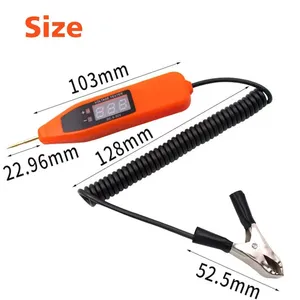 Testeur électrique pour voiture, outil de diagnostic automobile, détecteur de tension DC 5V/24V/32V, indicateur de tension CA, stylo de test de tension - Product Image 2