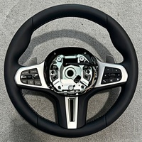 Volant en fibre de carbone adapté aux séries 1 2 3 4 5 6 7 G20 G26 G30 G01 G02 G80 G82 G87 F90 F95 F96 M3 M4 Pièces automobiles