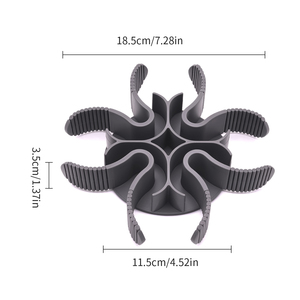 Comedero Lento para Perros, Inserto de Silicona Cortable con Diseño de Laberinto, Antideslizante y Antiasfixia, con Ventosas, para Perros Pequeños, Medianos y Grandes - Product Image 4