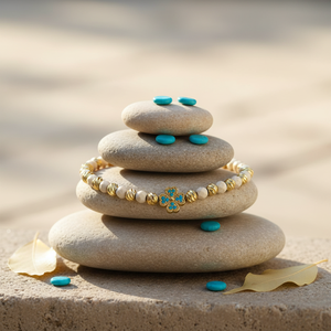ลูกปัดแฟชั่นสำหรับการออกแบบสร้อยข้อมือดวงตาชั่วร้าย - Product Image 3