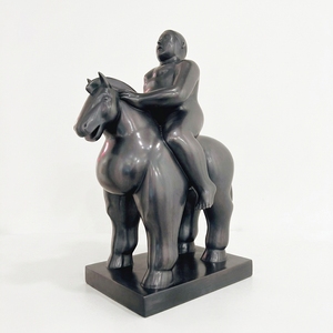 Escultura de Bronce Personalizada de Gran Tamaño, Arte en Latón Fundido, Decoración para el Hogar y Jardín, Fernando Botero, Hombre y Mujer Desnudos, en Venta - Product Image 5