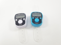 Doigt Compteur Cliquez Mini Point Marqueur Rangée Tricot Compteurs Électroniques LED Numérique Tally Compteur Clicker Outil
