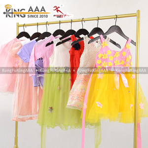 Set gonna usata per <span class=keywords><strong>bambina</strong></span> all'ingrosso, top estivo a maniche corte con gonna abbinata, in cotone, casual, per feste - Product Image 2