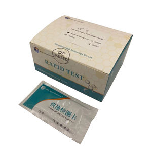 Kits de <span class=keywords><strong>test</strong></span> d'antigène du virus de la maladie de Newcastle (<span class=keywords><strong>NDV</strong></span> Ag) pour la détection animale, utilisation vétérinaire, détection des oiseaux - Product Image 4