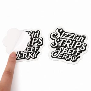Autocollants personnalisés imperméables découpés à la forme avec logo, impression anime mignonne, fabricant d'autocollants décoratifs en vinyle imperméables pour réfrigérateur - Product Image 2