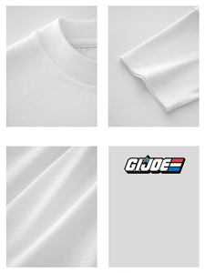 GI <span class=keywords><strong>Joe</strong></span> Logo Blue Star Red White Stripes Classic American Action Adventure 100% coton à manches courtes col rond respirant pour hommes - Product Image 6