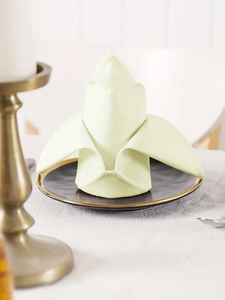 Serviettes en polyester carrées personnalisées en gros, 16 * 16 pouces, adaptées aux mariages, aux fêtes, aux restaurants et à la décoration alimentaire - Product Image 4