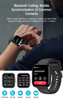 Montre connectée de fitness tendance avec charge magnétique, moniteur de sommeil et de fréquence cardiaque, tracker d'activité, étanche IPX8, jusqu'à 7 jours d'autonomie de la batterie
