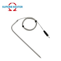 Capteur de température thermocouple à sonde PT100 PT1000 à réponse rapide de qualité alimentaire pour barbecues
