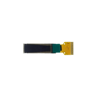 [Envío Rápido] Pantalla OLED Monocromática Estrecha de 0.69 Pulgadas 96x16, Interfaz I2C de 14 Pines, Módulo LCD PMOLED Monocromático SSD1306BZ