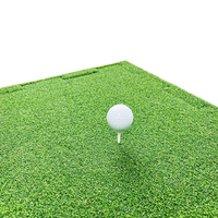 Ensemble de 2 tapis d'entraînement de golf emboîtables, base antidérapante durable, facile à ranger, aides à l'entraînement GP pour la pratique du golf en intérieur et en extérieur