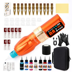 Kit de Máquina de Tatuar <span class=keywords><strong>WJX</strong></span> MAST, Pistola de Tatuar, Cartuchos, <span class=keywords><strong>Agujas</strong></span>, Kit de Pluma de Maquillaje Permanente para Principiantes - Product Image 3
