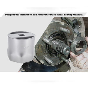 8-<b>Point</b> Rounded Wheel Bearing Locknut <b>Socket</b> 3-3/4 Inch Vehicle Tool - Product Image 6