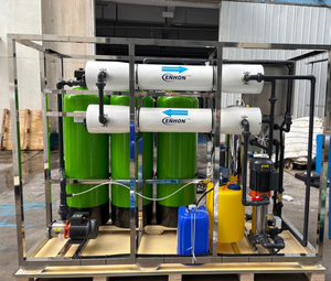 Chất lượng cao 2tph thẩm thấu ngược hệ thống lọc nước 2000L công suất với bơm PLC & RO màng cho uống xử lý nước - Product Image 5