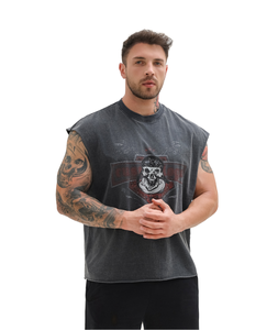 New Arrival Men Tank Tops Factory Direct Supply High Quality Knitted Breathable Cotton Customizable <b>Logo</b> & Color Quick Dry - Product Image 1
