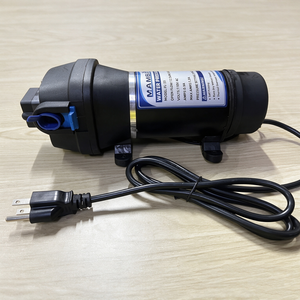 Pompe à eau à diaphragme MAMBAFLO 110V AC <span class=keywords><strong>3</strong></span>,<span class=keywords><strong>3</strong></span> GPM 12,5 LPM 35 PSI auto-amorçante pour l'irrigation des jardins, des maisons et des cabanes - Product Image 2