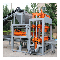 Machine de formage de blocs de béton hydraulique entièrement automatique Qt5-15 PLC, qualité supérieure, simple d'utilisation