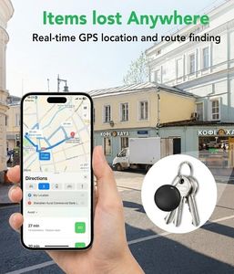 Localizzatore Bluetooth Smart Air Tracker con Allarme Sonoro Compatibile con Apple Find My Solo per iOS Localizzatore per Chiavi Bagagli e Valigie - Product Image 3