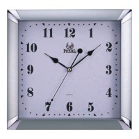 Jam Dinding Persegi Desain Mewah Barat, Gerakan Quartz, Angka Hitam, Bodi Resin, Fitur Berubah Warna, Produsen