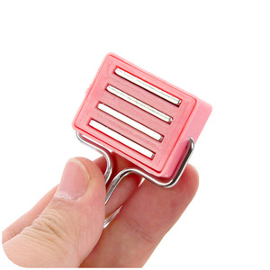 Nail-free, traceless magnetic suction cup <b>hooks</b> for kitchens, refrigerators, and microwaves. Wholesale. - Product Image 4