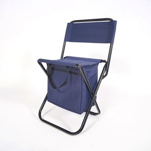 Folding Fishing Chair with Backrest and Storage Bag - Product Image 2