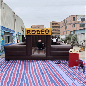 เครื่องขี่วัวแบบเป่าลมขนาดใหญ่เกมกีฬาสำหรับผู้ใหญ่ความบันเทิงกลางแจ้ง - Product Image 6