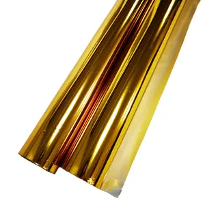 Gold-und Silber karton verwendet thermische Lamini folie aus alu minis iertem Polyester