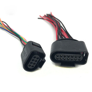 Conector de Arnés para Luz Trasera Automotriz de 8P 14P, Macho, Plástico Negro, Estándar Mo-160 - Product Image 4
