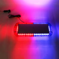 Lámpara de advertencia estroboscópica LED BIAOCHI portátil con base magnética de 21 pulgadas y 40W, barra de luces de emergencia para techo de vehículo, de aluminio, 12V 24V