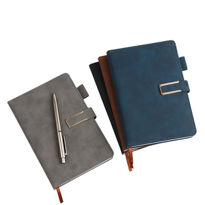 High Quality Magnetic Flap Hard Cover Journal Custom Pu Leather A5 Business Conference <strong>Lined</strong> <strong>Notebook</strong> <strong>Diary</strong> Book for Work - Product Image 2