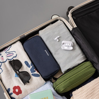 Sac de rangement pour câbles de données, chargeur numérique, sac d'accessoires pour batterie externe, sac de rangement pour usage quotidien multifonctionnel, sac