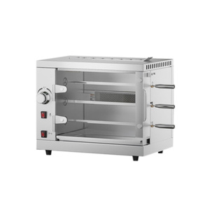 <span class=keywords><strong>Rôtissoire</strong></span> de <span class=keywords><strong>poulet</strong></span> à gaz robuste SS5B avec conception <span class=keywords><strong>verticale</strong></span> et fonction de rotation automatique pour une cuisson uniforme - Product Image 2
