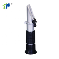 Brix Refractometer Hand Gehouden Suiker Niveau Test Meter Voedsel Fruit Dranken Brix Inhoud Homebrew Tool Met Atc/Brix Bereik 0 ~ 90%