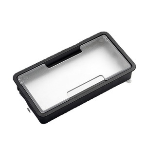 Guangzhou Huibaili Hardware Office Desk <b>Cable</b> <b>Box</b> Rectangle PP Plastic Detachable Portable Desktop Organizer <b>Cable</b> <b>Management</b> - Product Image 2