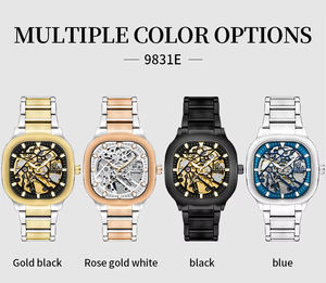 Montre-bracelet mécanique automatique de luxe Tevise 9831E pour homme, étanche, sportive, ajourée, pour hommes, Reloj Montre - Product Image 3