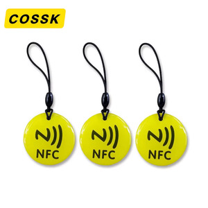 Tùy chỉnh Mini 13.56 MHz NFC nhựa <span class=keywords><strong>RFID</strong></span> Keychain epoxy không thấm nước Thẻ <span class=keywords><strong>Tag</strong></span> cho kiểm soát truy cập và lưu trữ dữ liệu quà tặng cho khuyến mãi - Product Image 4